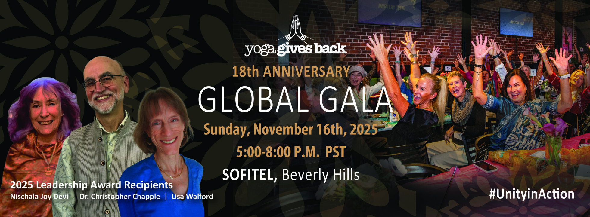 Yoga Gives Back 18th Anniversary Gala